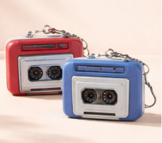 Doble Llavero Rojo y Azul